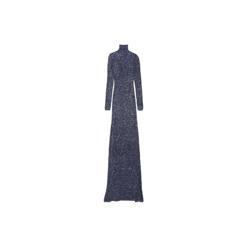 Balenciaga Sequin Knit Maxi Dress-1