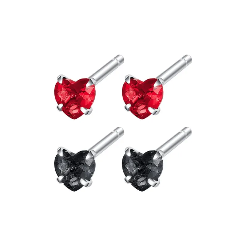 JAY S925 Silver Stud Earrings Women's-18