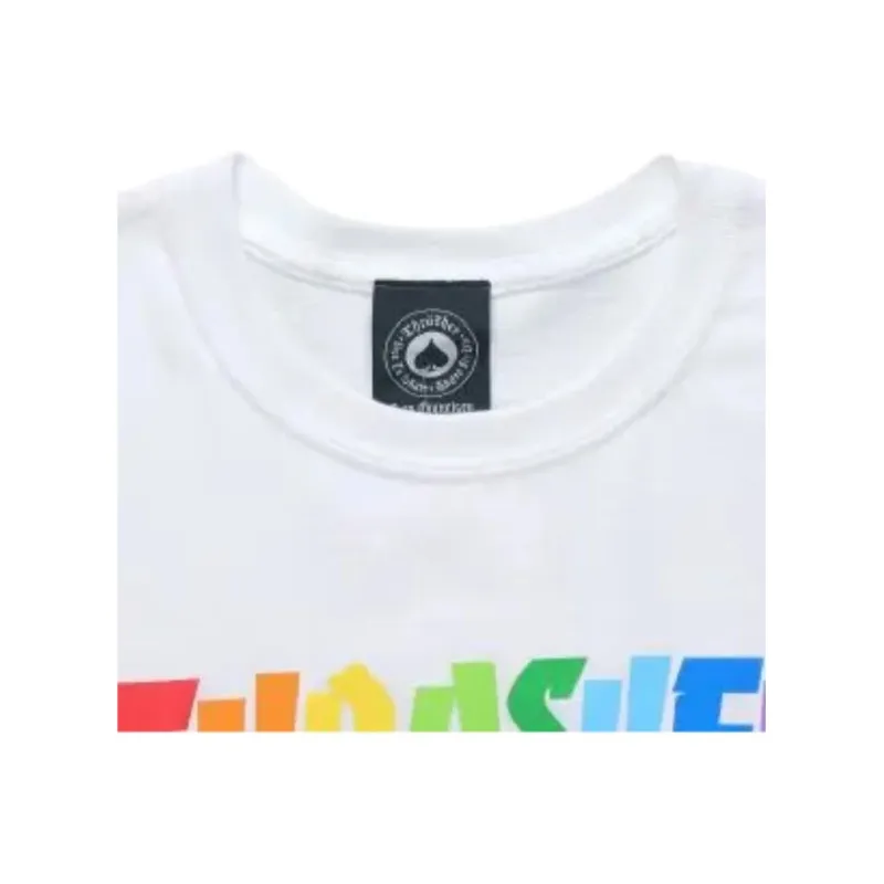 Thrasher T Shirt US Version Unisex White-4