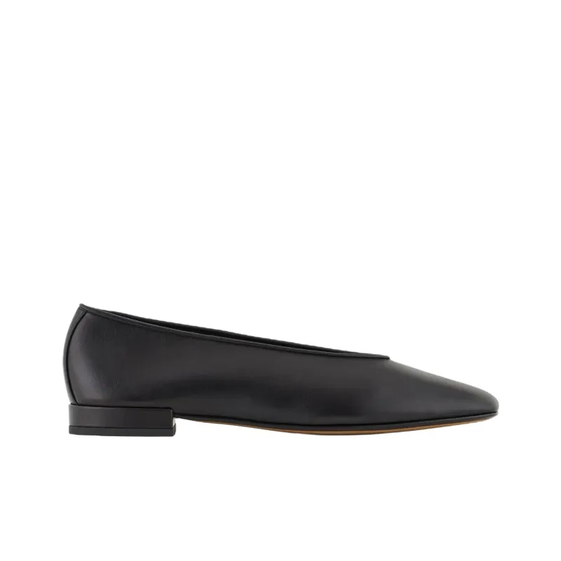 GIORGIO ARMANI Smooth leather Ballerinas-1