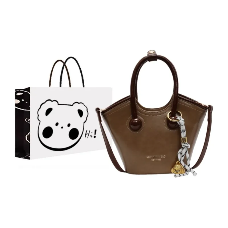 NX DOUGHNUT PU Portable Bucket Bag Regular Women's Multicolor-5
