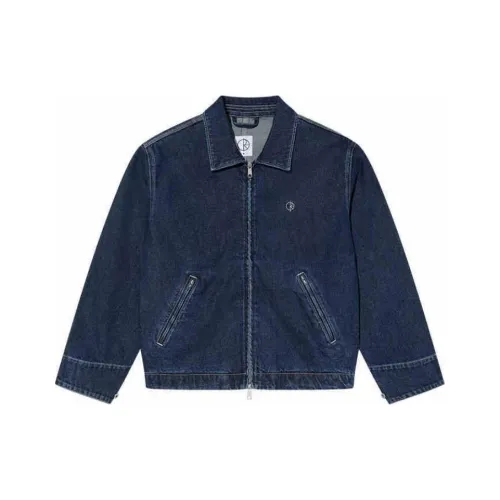 POLAR SKATE CO SS25 Cliff Jacket Men's Indigo