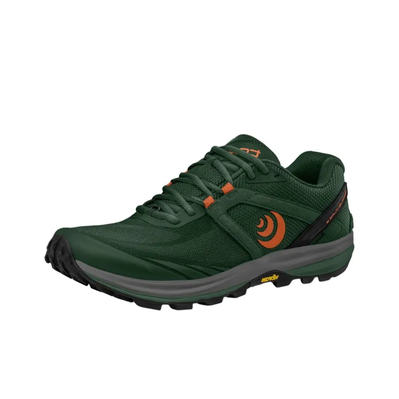 Topo Athletic Anti Slip Wear Resistant Low Top Trail Running Shoes Men's Green-1