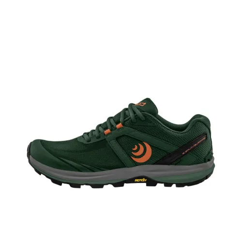 Topo Athletic Anti Slip Wear Resistant Low Top Trail Running Shoes Men's Green