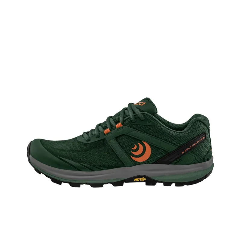 Topo Athletic Anti Slip Wear Resistant Low Top Trail Running Shoes Men's Green-0