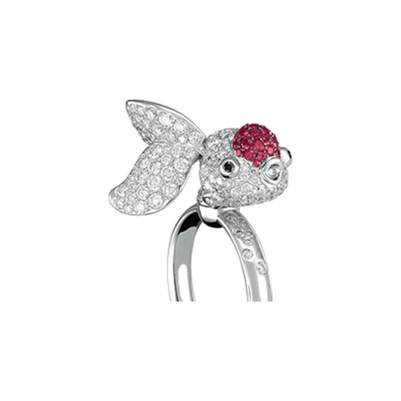 Qeelin Platinum Rings Women's Silver-2