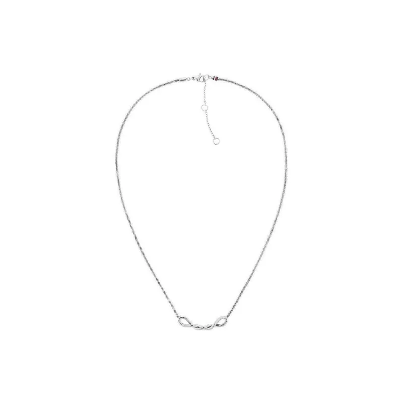 Tommy Hilfiger Stainless Steel, Steel Metal Necklaces Women's Silver-1