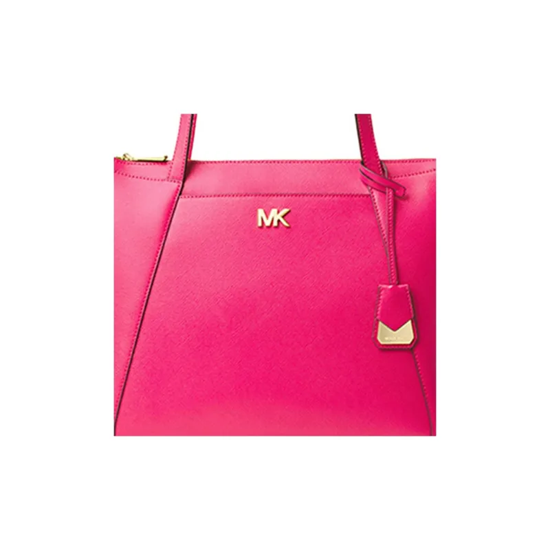 MICHAEL KORS MICHAEL KORS Handbag Collection Maddie Cow Leather Shoulder Bag Medium Size Women's Pink-3