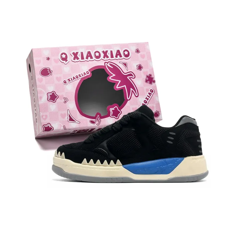 Circle Small Coverage Abrasion Resistant Lightweight Low Top Skateboard Shoes Unisex-4