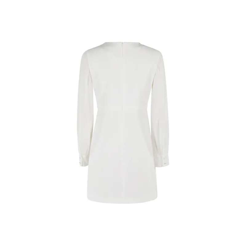 MaxMara Studio Ritmo Crewneck Long Sleeved Dress-1