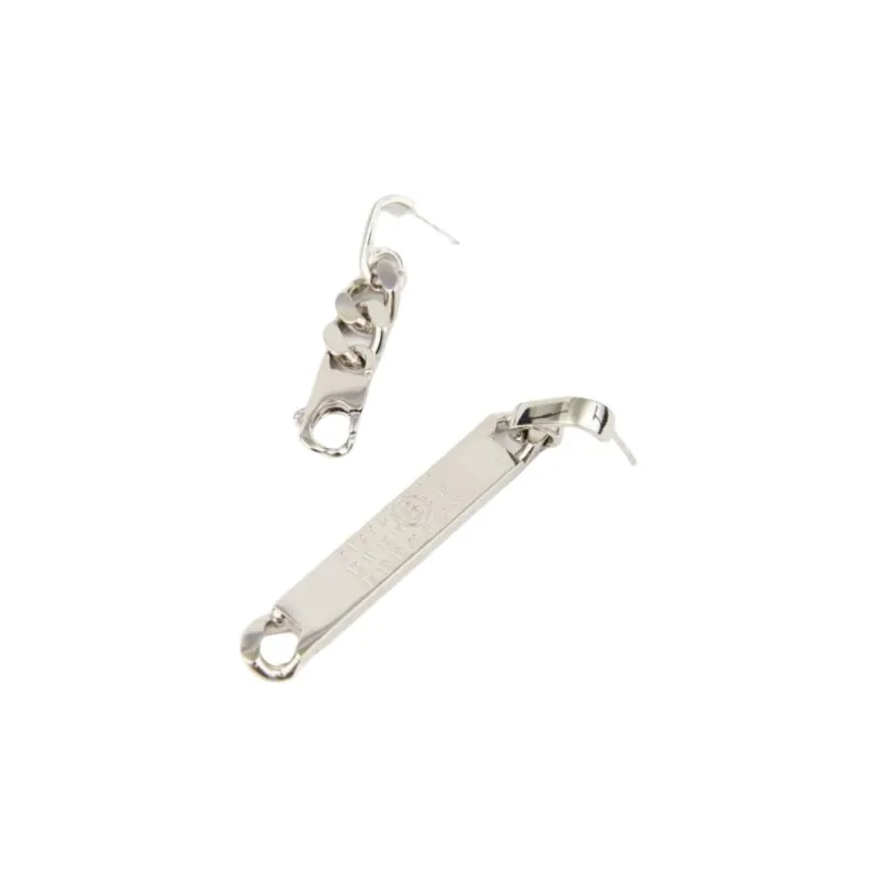 MM6 Maison Margiela Numbers motif Drop Earrings-1