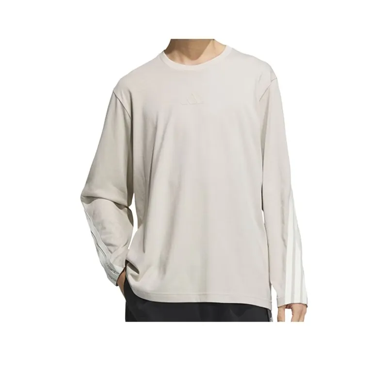 Adidas SS25 T Shirt Men's Light Khaki-1