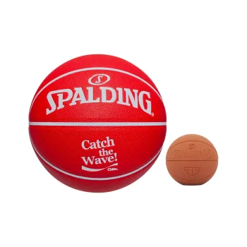 SPALDING x Coca Cola Co branded Collection PU Basketball Classic Red Size 7 Street Training Competition Unisex