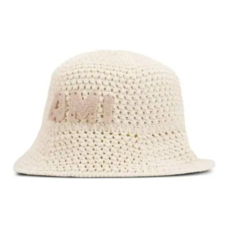 Ami Paris Logo appliqué Bucket Hat-1