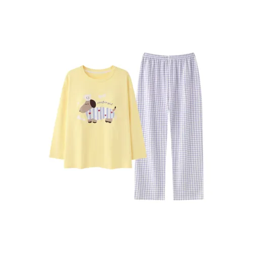 Herbal Primer Pajama Set Women's Combo Set