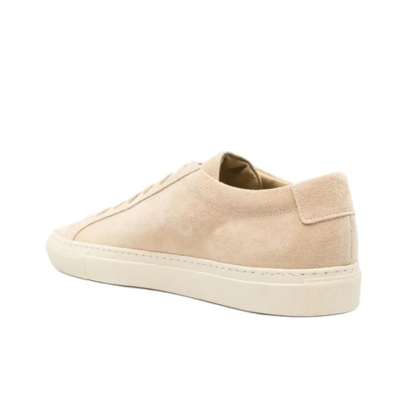 COMMON PROJECTS Achilles T Low Top Skateboard Shoes Men's Light Beige-3