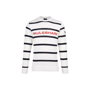 Paul & Shark Yachting Knitwear Men's Black White