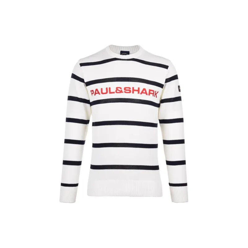 Paul & Shark Yachting Knitwear Men's Black White-0