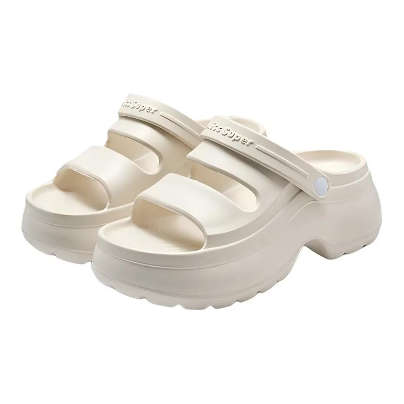 Yu Pu Fashion Trend Platform Squashy And Bouncy Feeling EVA Slippers Summer Slip Resistant Beach, Home Slippers-3
