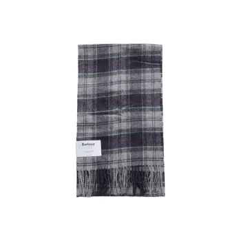 BARBOUR Wool Knit Scarves Men's Multicolor