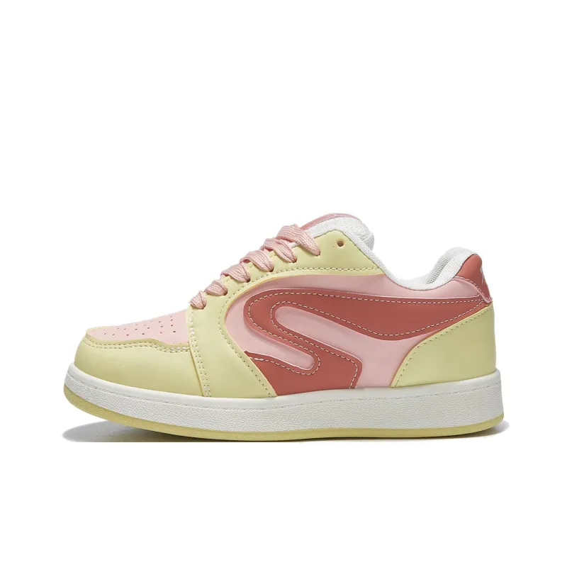 Komanic Height Increasing Balance Support Abrasion Resistant Lightweight Breathable Low Top Skateboard Shoes Women's-11