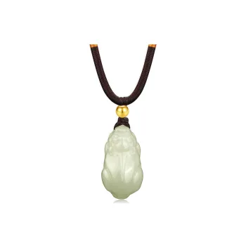 Di Su Xing Pendants White Jade Women's