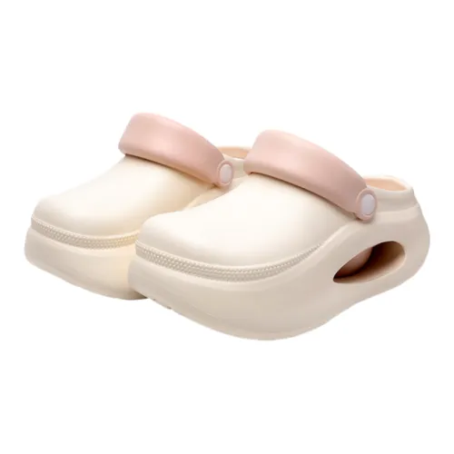 Meter Height Increasing Platform Clogs For Summer, Trendy And Versatile Slip Resistant EVA Closed Toe Slippers