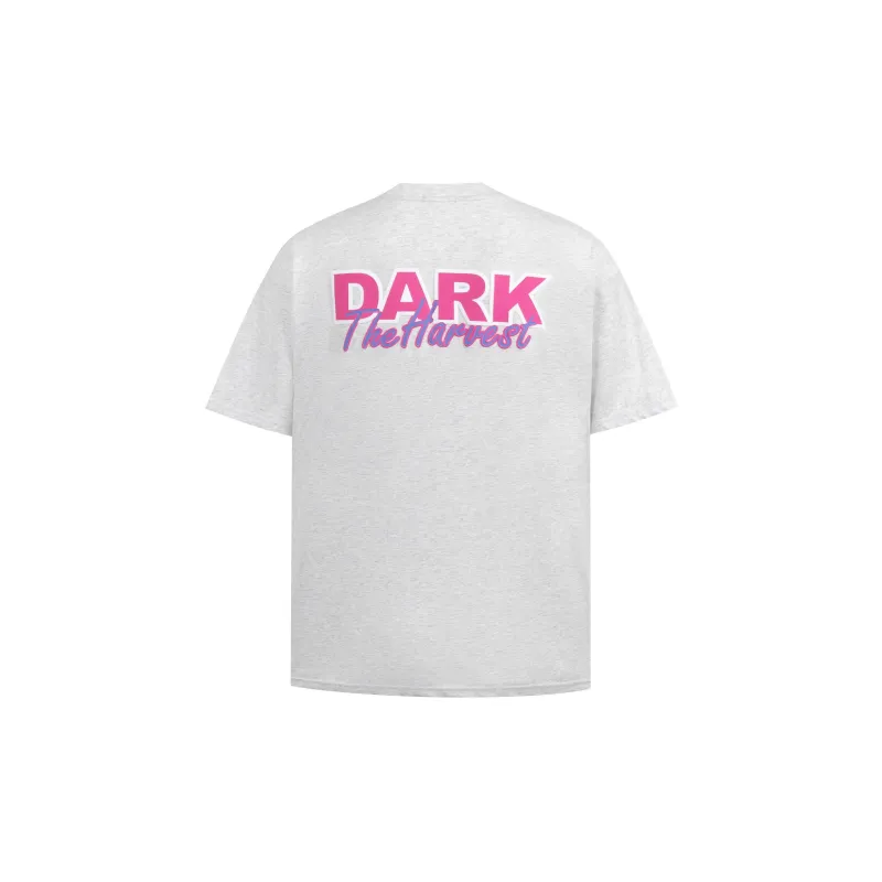 Regular Fashion Versatile T Shirt Unisex Pure White Color-5