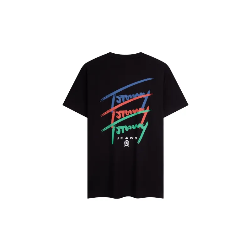 Tommy Hilfiger T Shirt Men's Black BDS-1