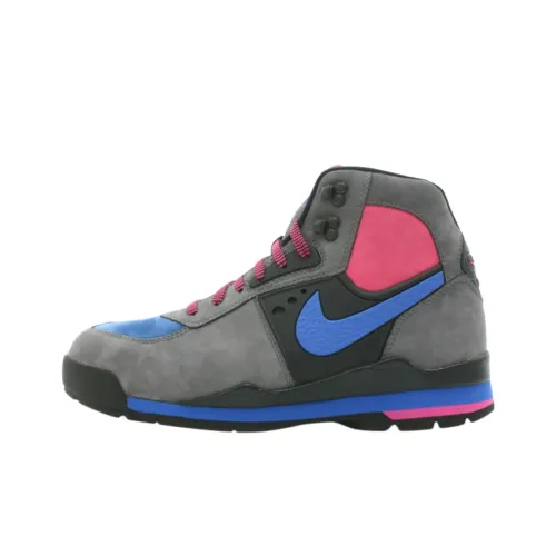Nike Air Baltoro Abrasion Resistant Slip Resistant Short Outdoor Boots Unisex Gray