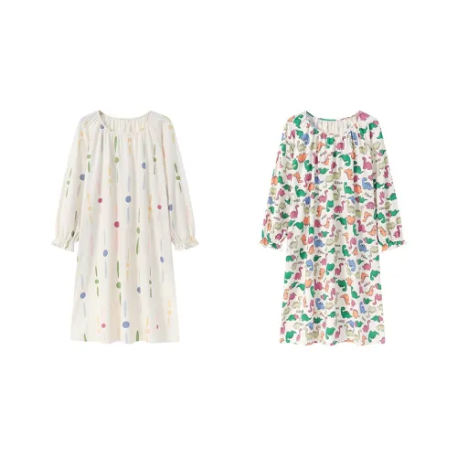 Herbal Primer Nightgown Women's Combo Set