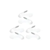 3 Pack (White) (Size 35-39)