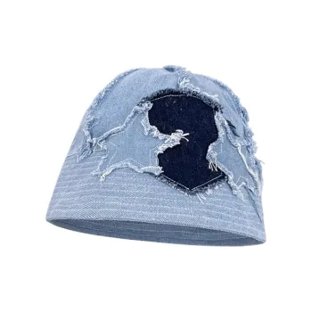 SLEEPYWALK Denim Bucket Hats Unisex