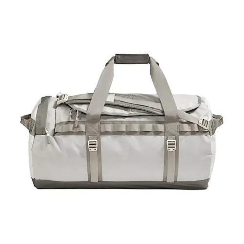THE NORTH FACE BASE CAMP Recycled Polyester Travel Bag 71L Unisex Gray & Dark Gray