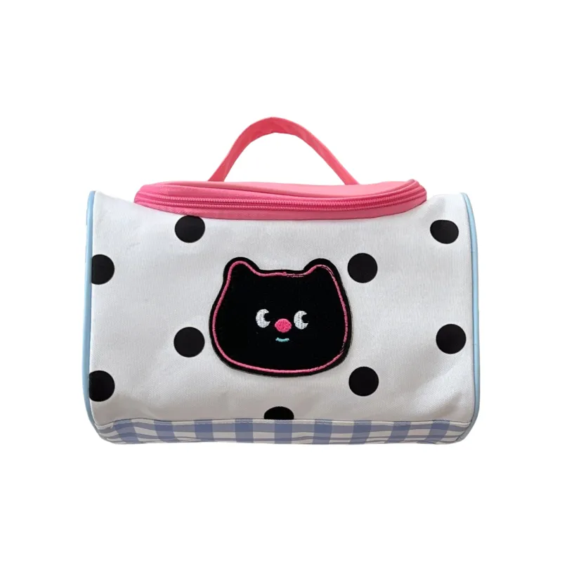 JINGEYU Girlish Heart Beauty Storage Box Portable Large Capacity Storage Toiletry Bag-2