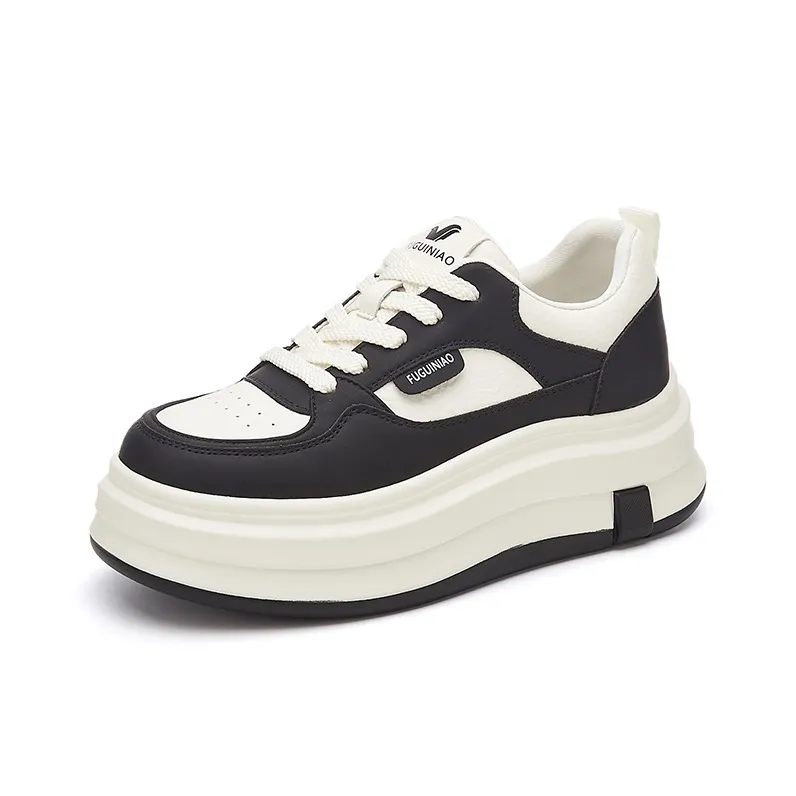 Rich Birds Height Increasing Low Top Skateboard Shoes Women's-6
