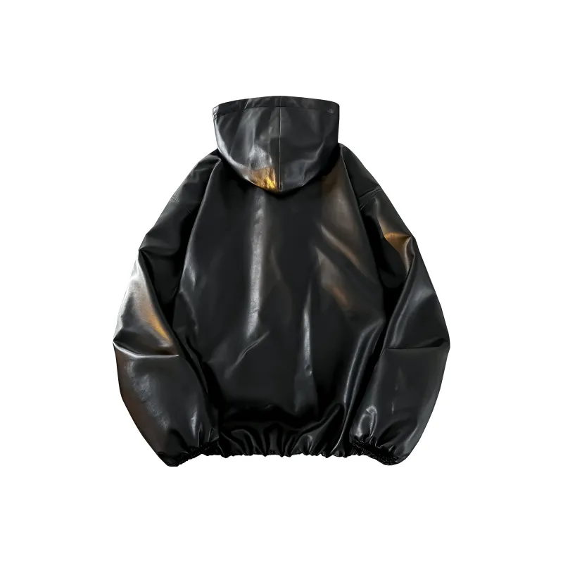 Endless Abyss Leather Jacket Unisex-1