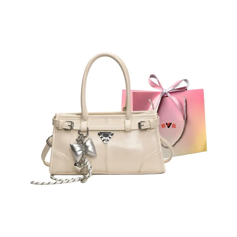 Yalu PU Crossbody Handbag Women's White/Silver/Pink/Blue/Black-0