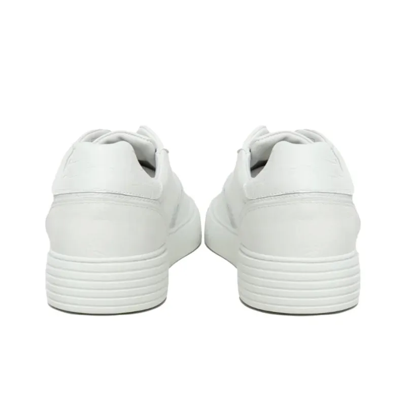 Giuliano Galiano Victory Low Top Skateboard Shoes Men's White-4