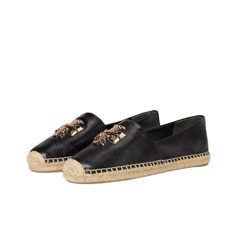 TORY BURCH Eleanor Leather Espadrilles-3