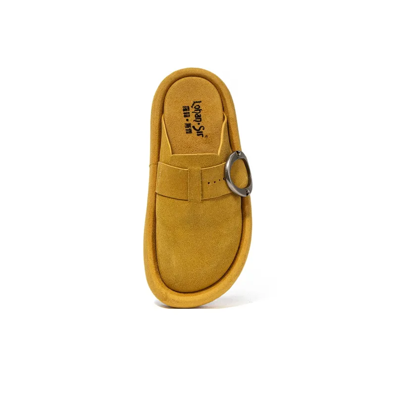 LOHAN·SIR Abrasion Resistant Slip Resistant Wrap toe Slippers Unisex-3