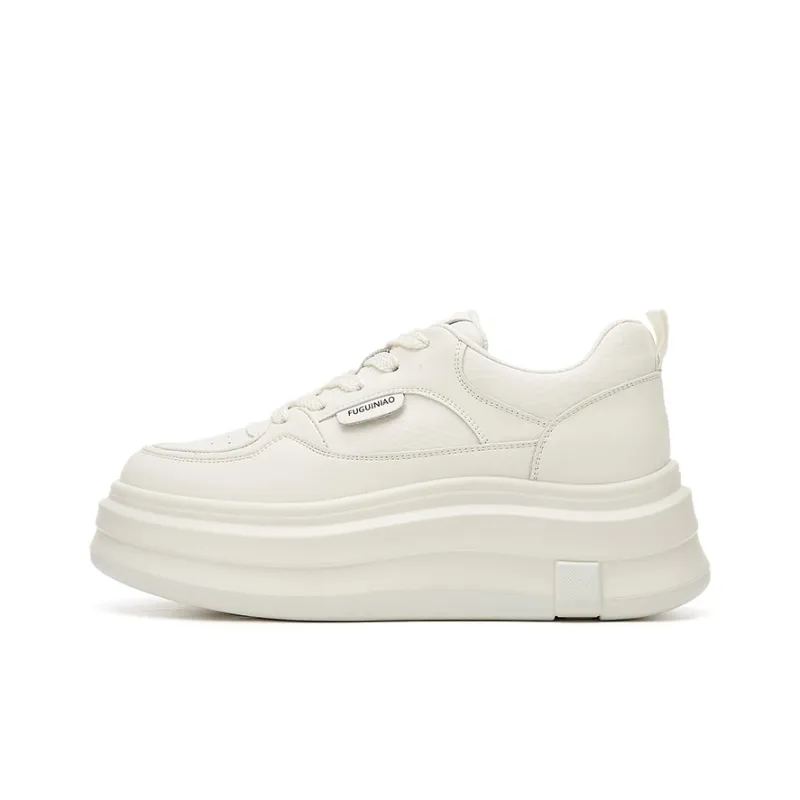Rich Birds Height Increasing Low Top Skateboard Shoes Women's-0