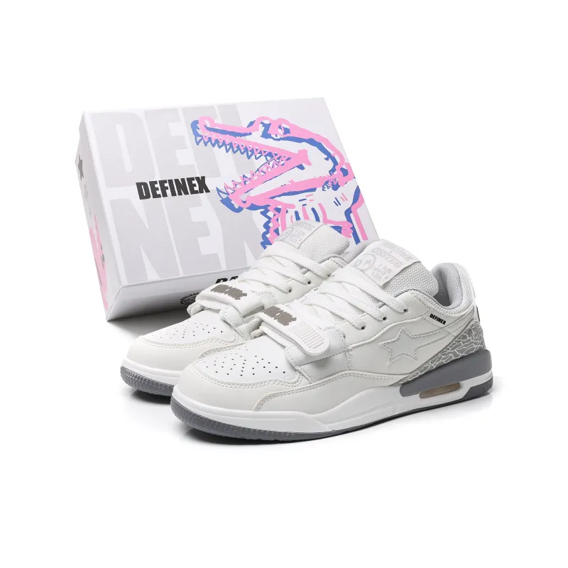 DEFINEX Anti Slip And Wear Resistant Lightweight Height Increasing Low Top Skateboard Shoes Unisex-14