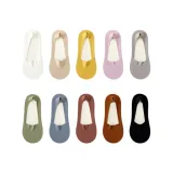 Deep V-Neck[4 Pack]Slip-Resistant 4 Pack Color