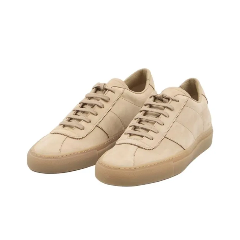 COMMON PROJECTS Low Top Skateboard Shoes Men's Beige-2