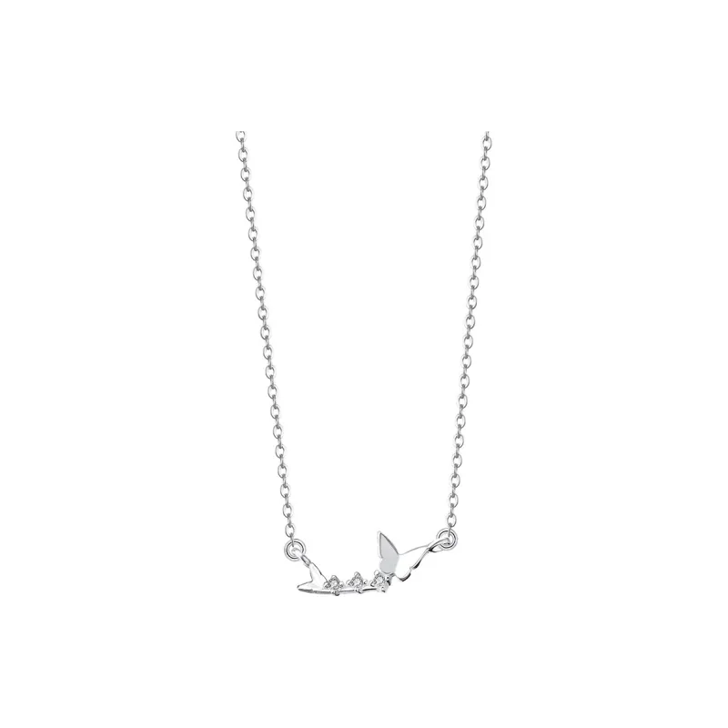 CLARKIA FLOWER S999 Fine Silver Necklaces Women's-0