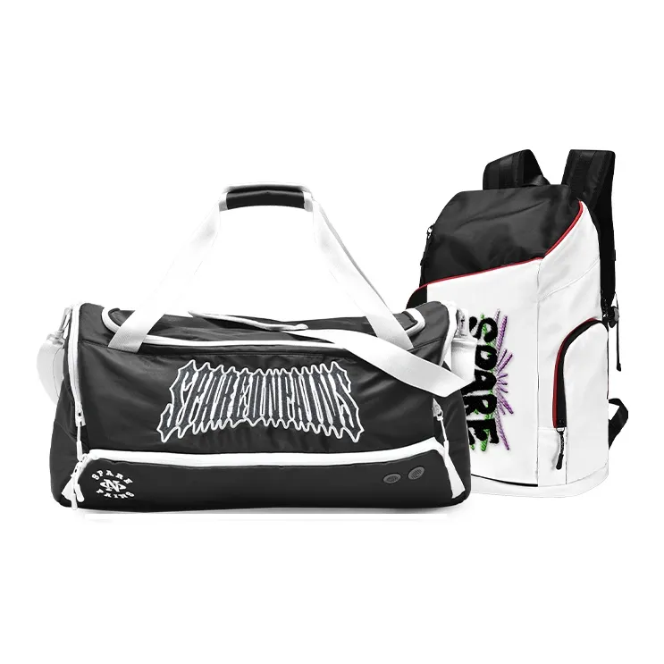Spare No Pains. Polyester Basketball Bag, Crossbody Handbag, Gym Bag Tubas Unisex Black-10