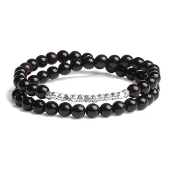 MUSHENGYUAN Ebony Bracelets Women's