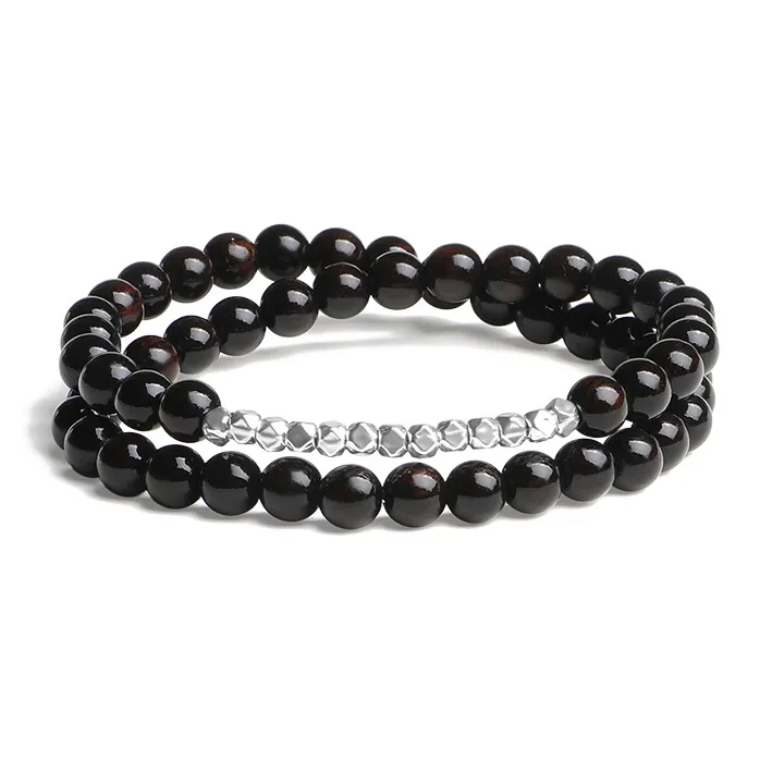 MUSHENGYUAN Ebony Bracelets Women's-0