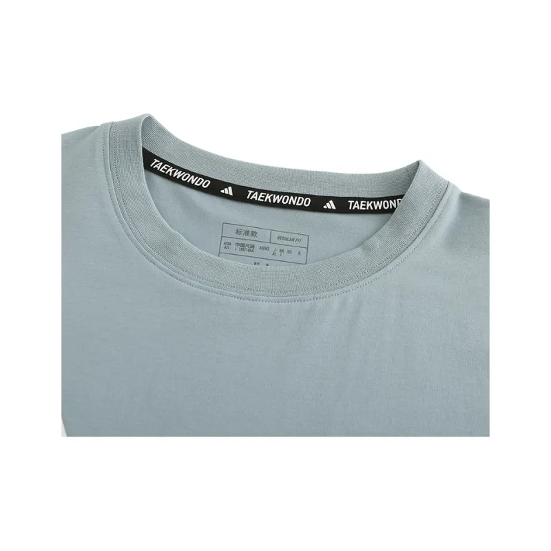 Adidas T Shirt Unisex Mint Blue-2